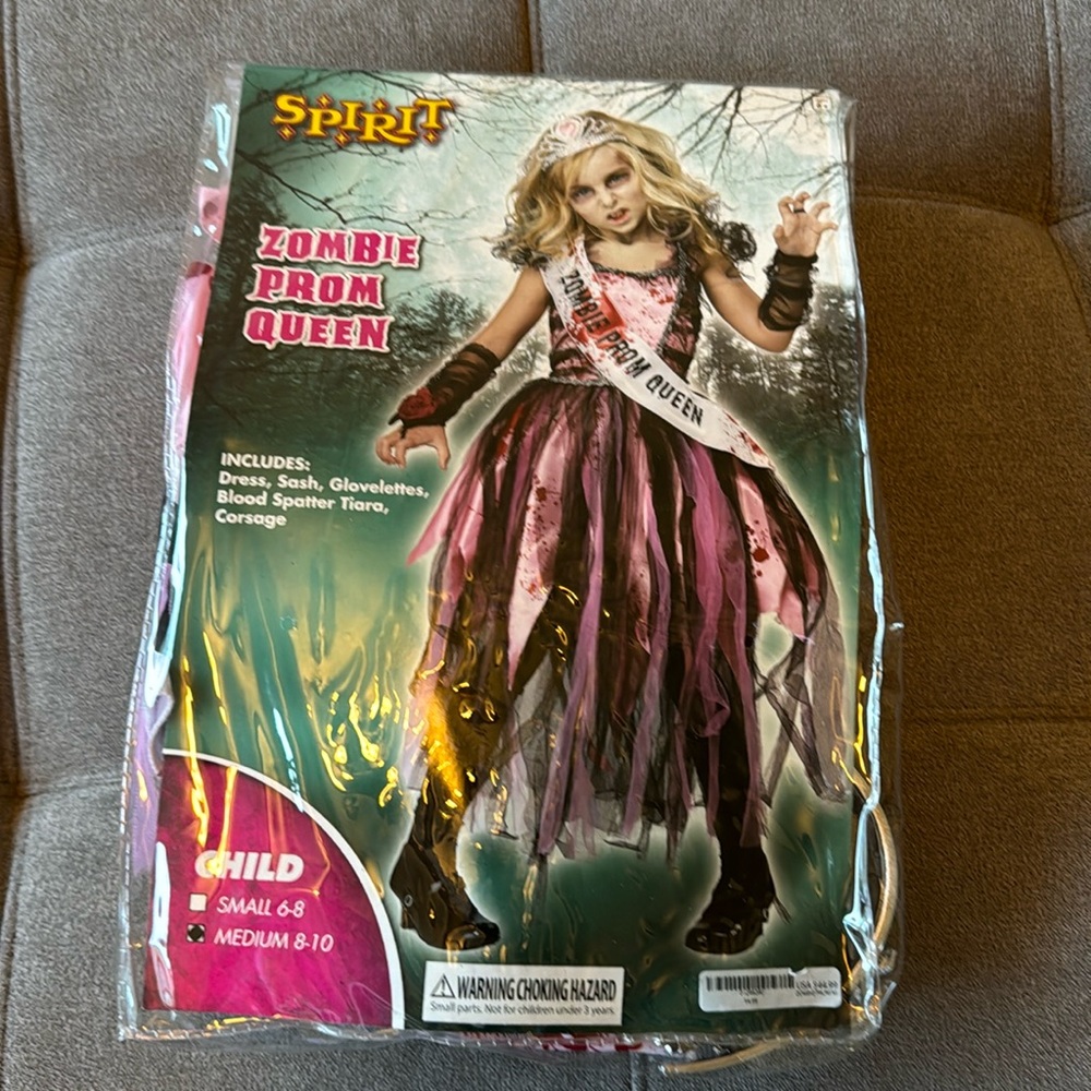 Spirit child Zombie Prom Queen costume